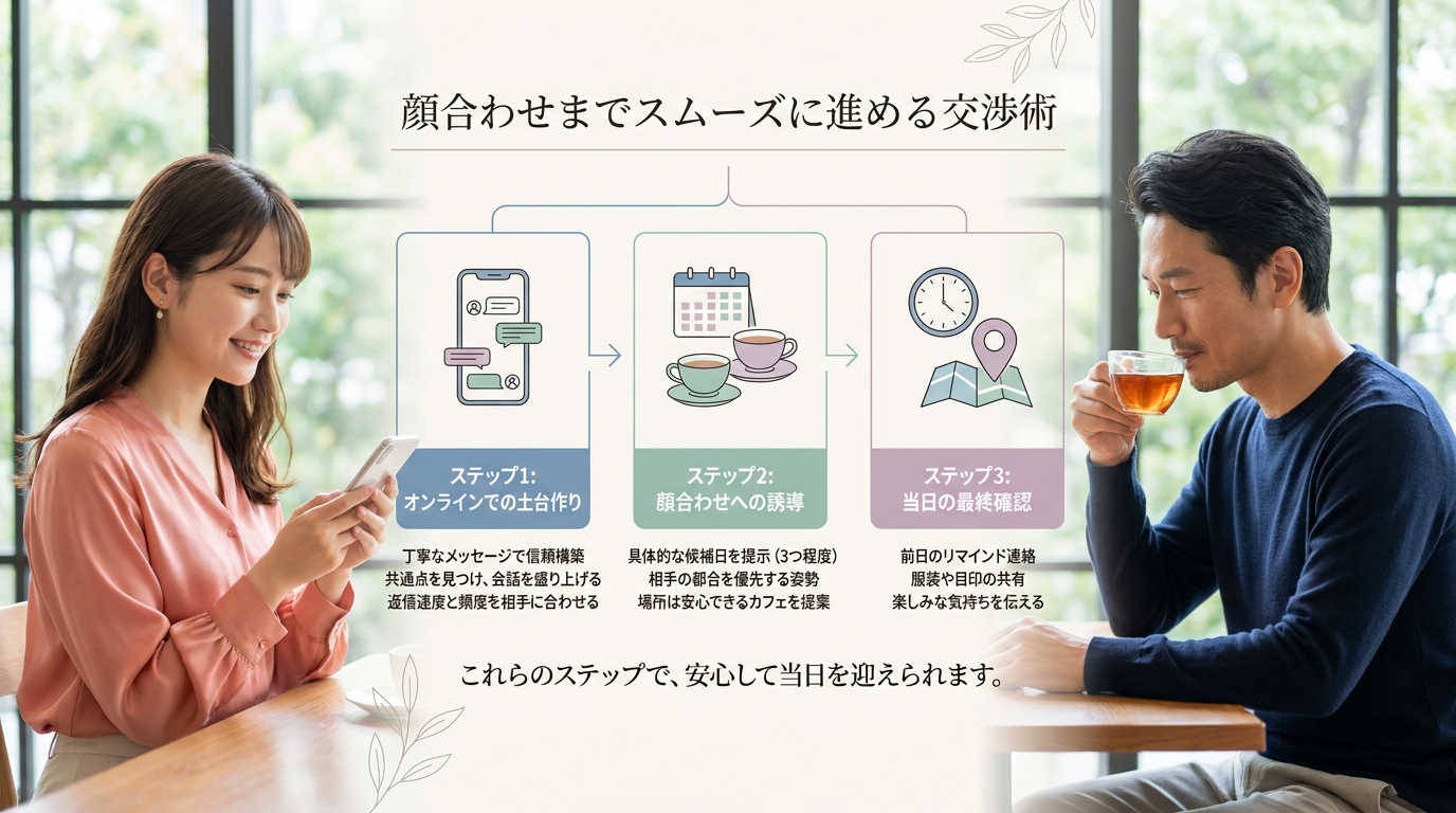 顔合わせまでスムーズに進める交渉術